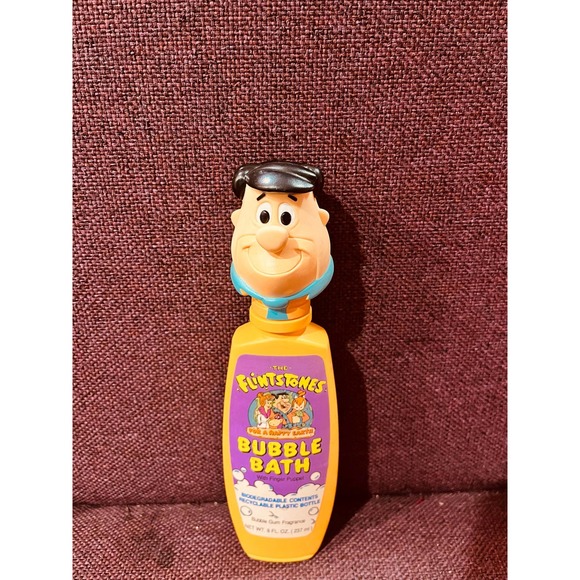 Vintage The Flintstones Bubble bath with finger Puppet - Picture 7 of 7